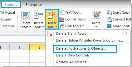 Delete All Opject In Word